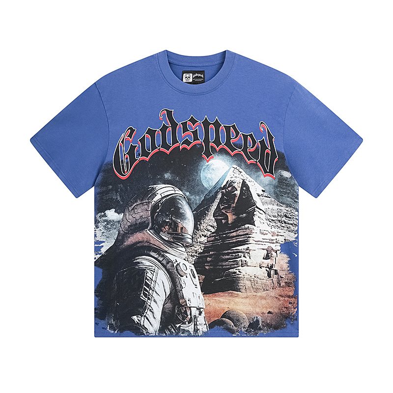 Godspeed Astronaut Graphic T-Shirt