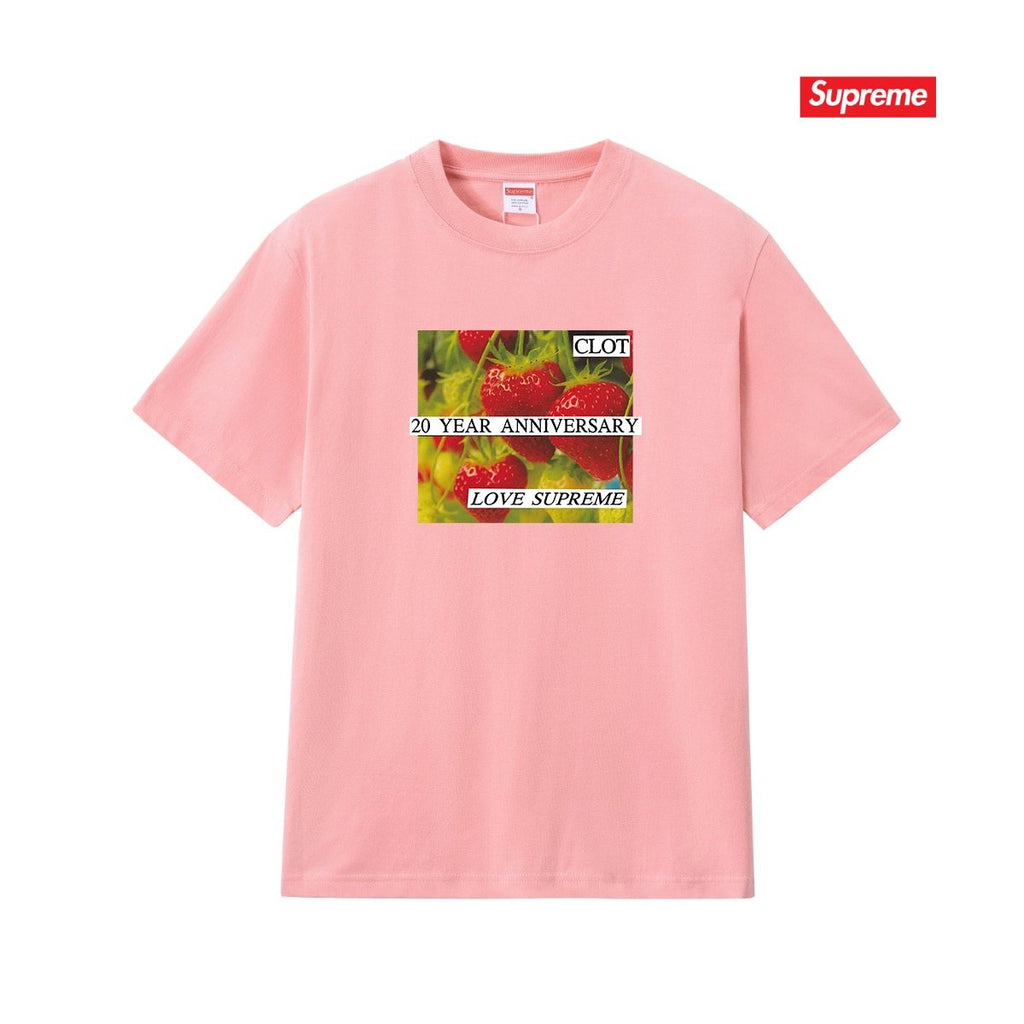 Supreme Floral Anniversary Graphic T-Shirt
